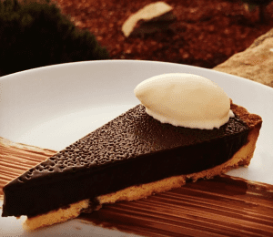 chocolate tart from pickled herring cafe