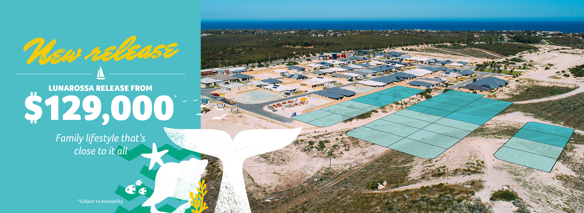 Atlantis Beach Two Rocks House & Land Land For Sale From 129,000